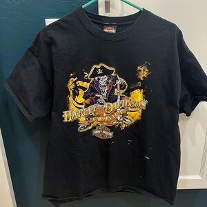 Harley Davidson short sleeve black T-shirt